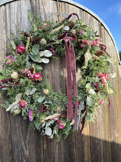 Handmade Fresh Christmas Wreath