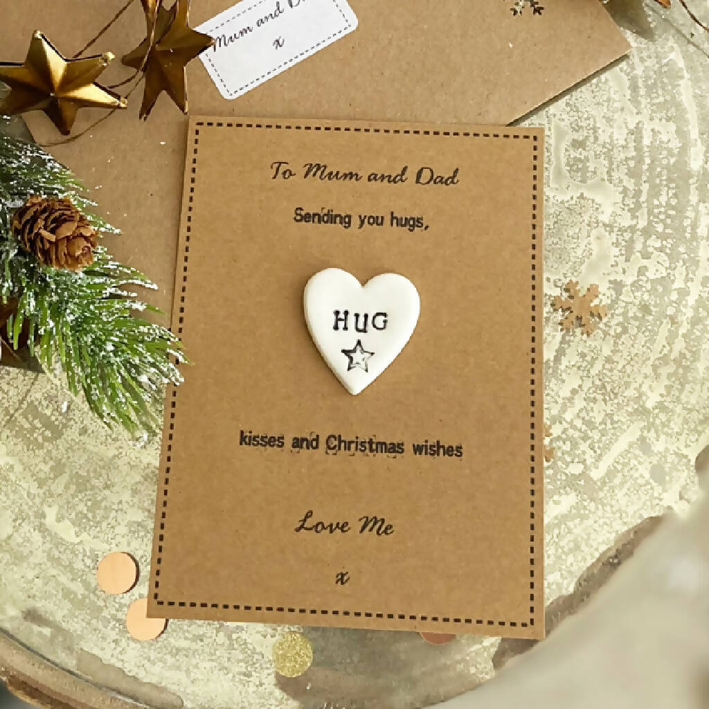 Personalised Christmas Pocket Hug