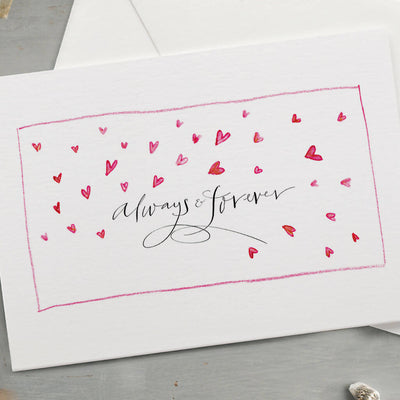 'Always & Forever' Romantic Card