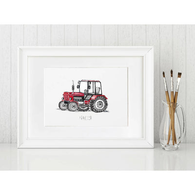 Tractor frame with mount high res