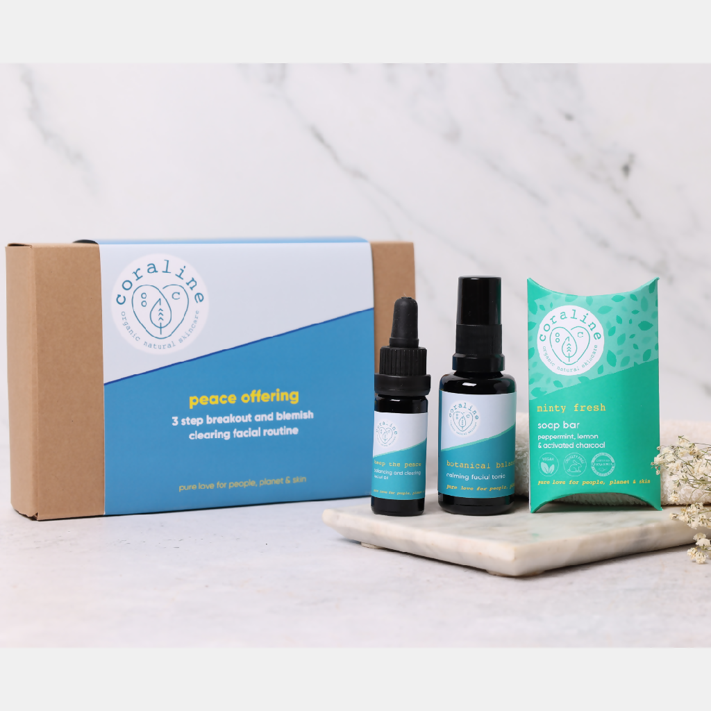 Peace Offering - 3 Step Breakout and Blemish Clearing Facial Routine