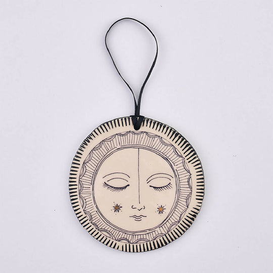 Full Moon Ceramic Decoration