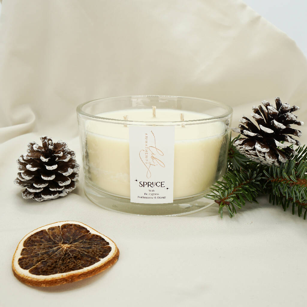 Spruce Christmas Tree Candle