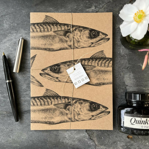 Kraft Notebook - Mackerel