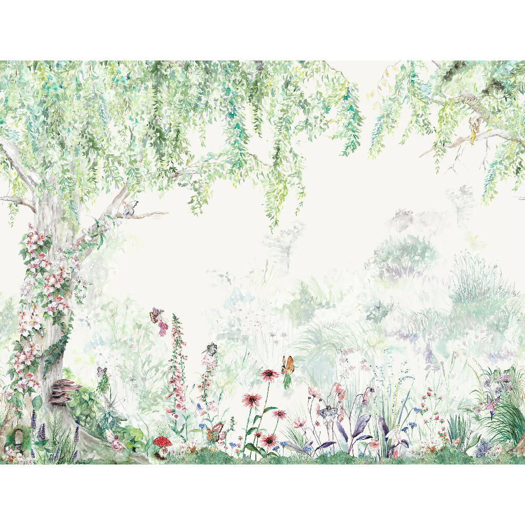 Fairy Forest Children's Mural Wallpaper