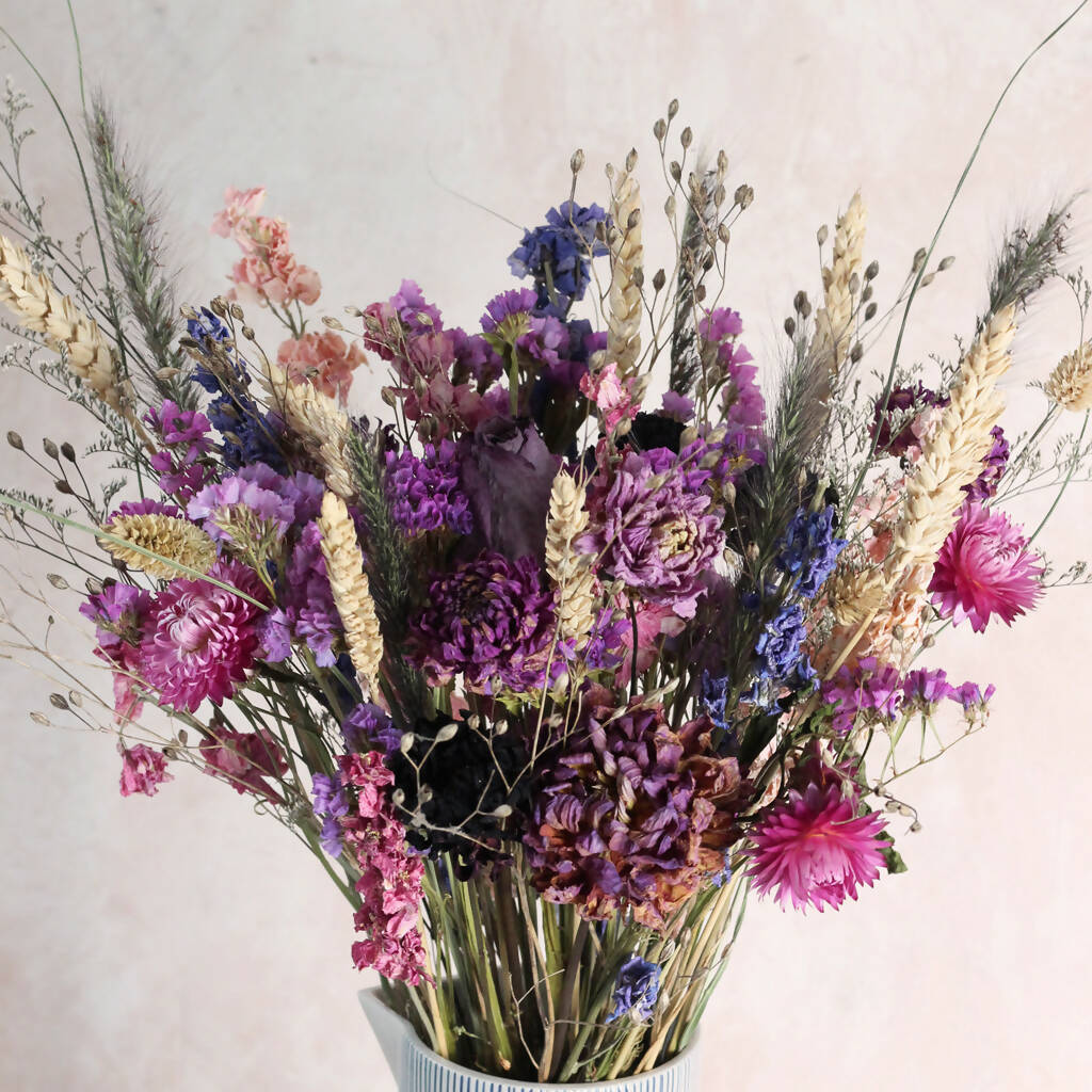 Mixed Berry Dried Flower Bouquet