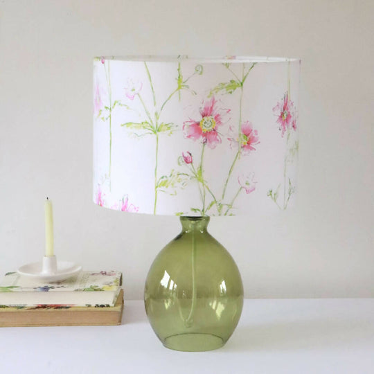 Anemone in Bloom Designer Lampshade