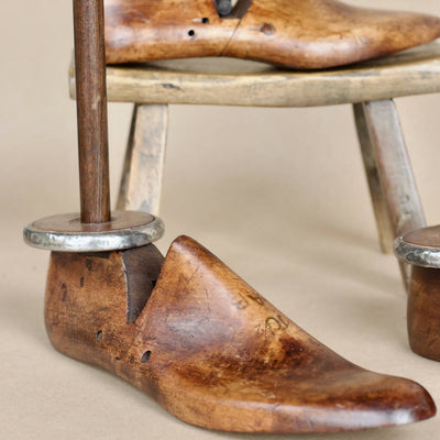 Antique Shoe Last Loo/Kitchen Roll Holder