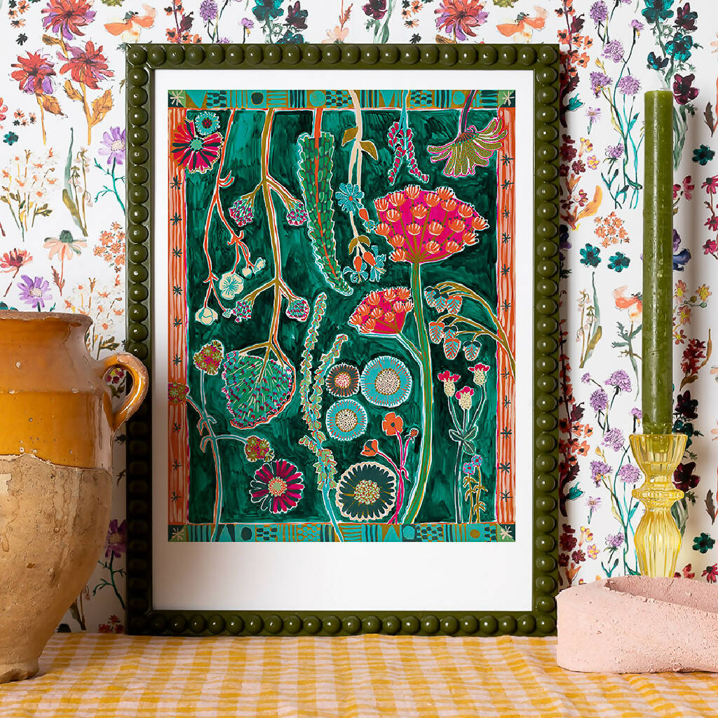 Beach Garden Print Trio