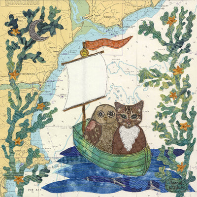 Owl and the Pussycat 500 Piece Jigsaw Puzzle