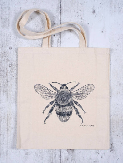 Bumble Bee Canvas Shopper Bag
