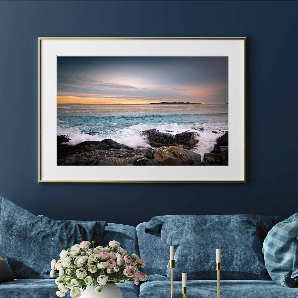 'Hebridean Sunset' Large Fine Art Print