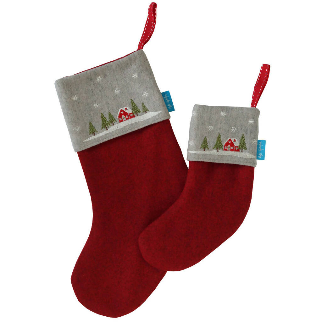 Winter Lodge Christmas Stockings