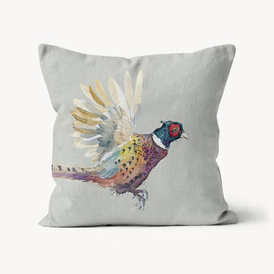 Flying Pheasant Cushion