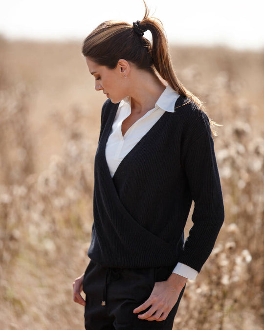 Savannah Cross Over Knit