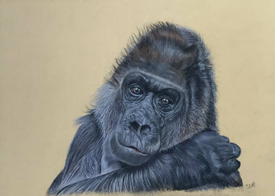 Gorilla Painting