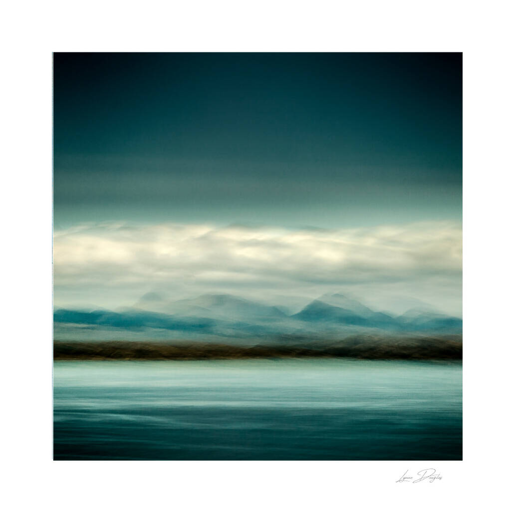 'On Distant Hills' - Large Print on Fine Art Paper or Canvas