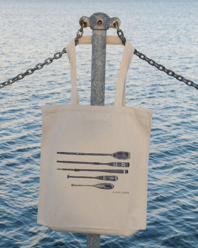Oars & Paddles Canvas Shopper Bag