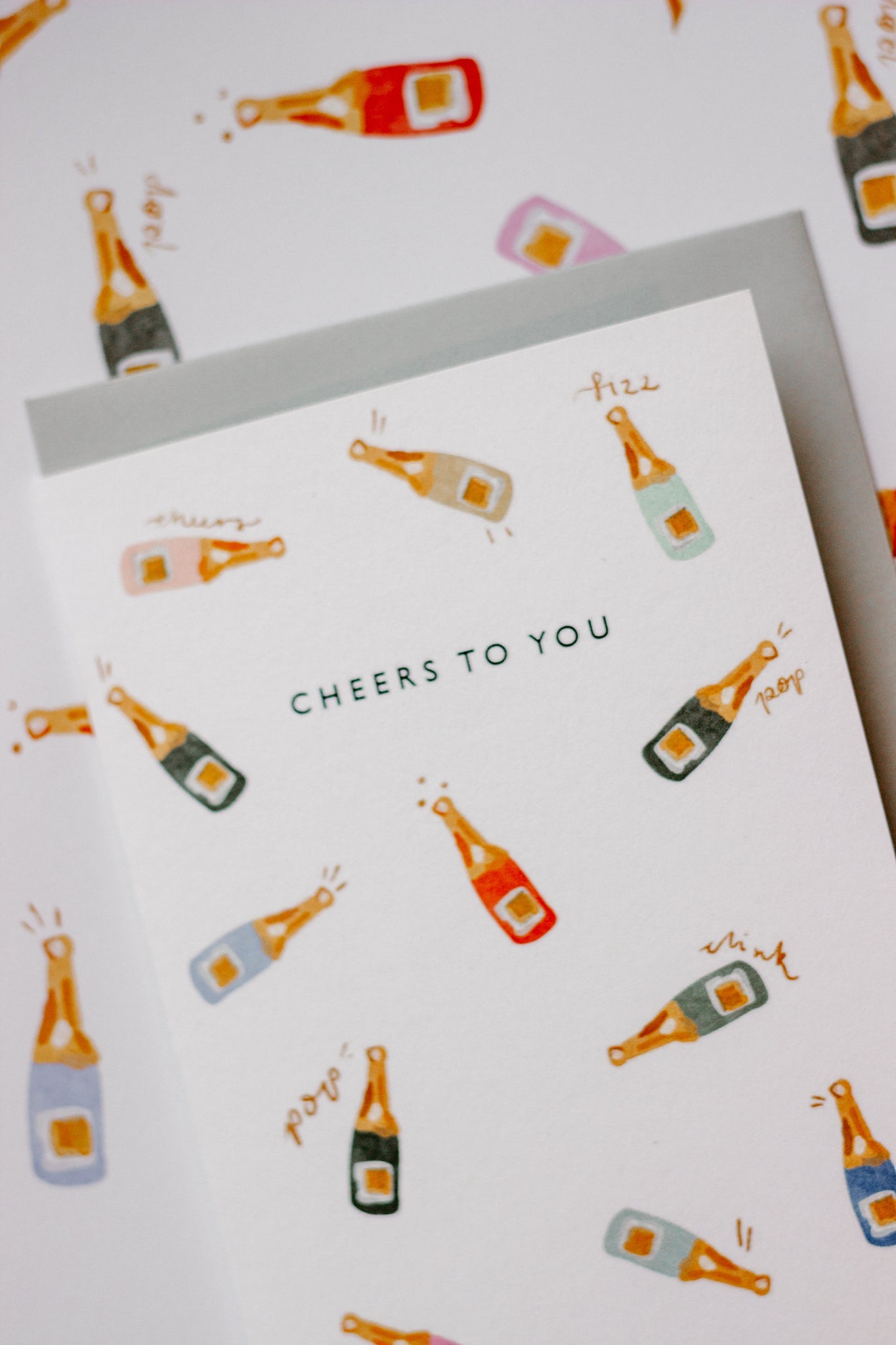 Cheers To You! Greetings Card