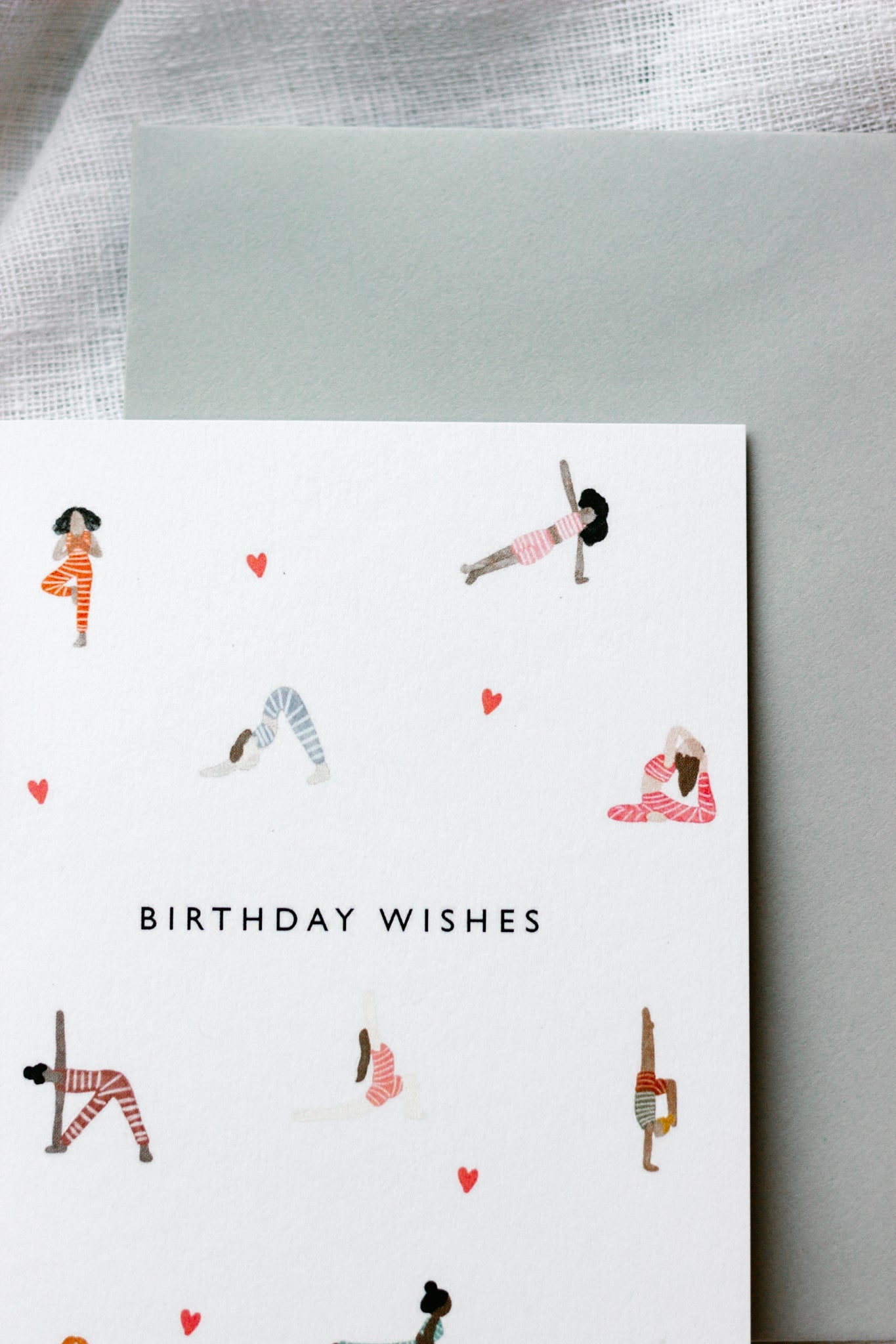 Yoga Birthday Wishes Card
