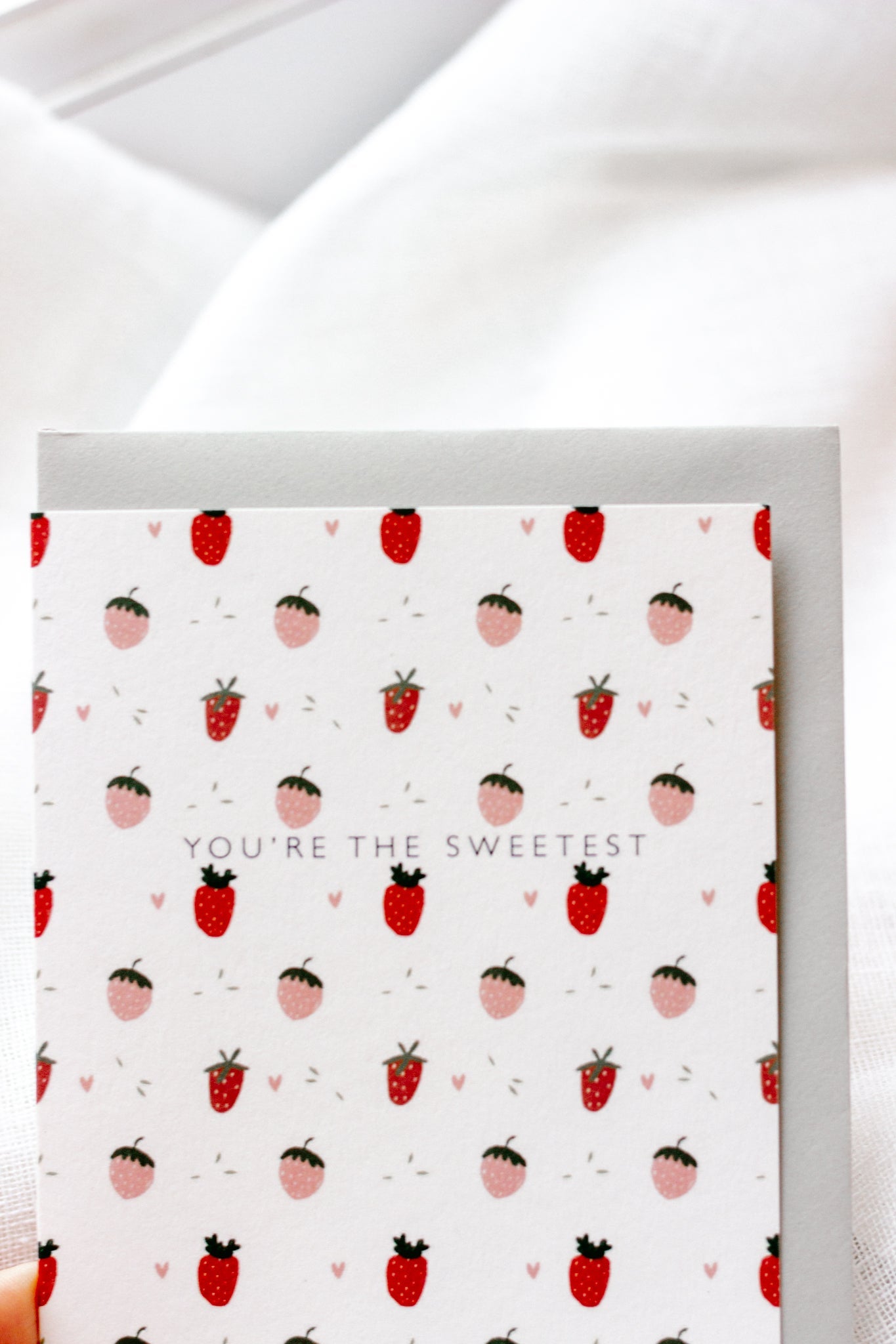 Sweetest Days Strawberries Card