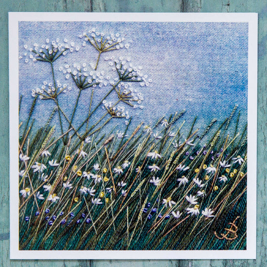 Cow Parsley Meadow Card