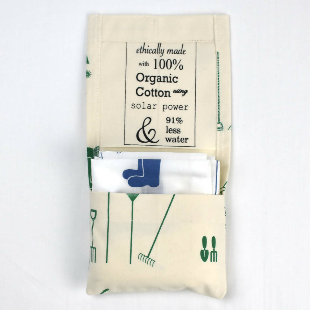 Gardeners Handkerchiefs in 100% organic cotton