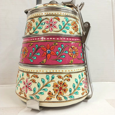 Tiffin Box with Three Tiers