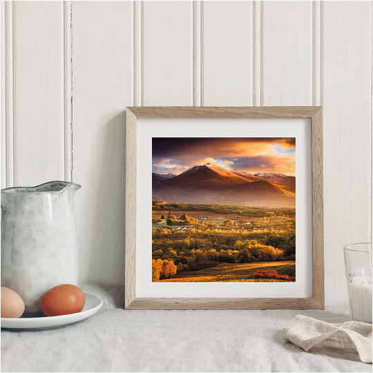 'Autumn Light, Ben Nevis' - Large Print on Paper or Canvas