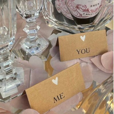 You & Me Place Cards