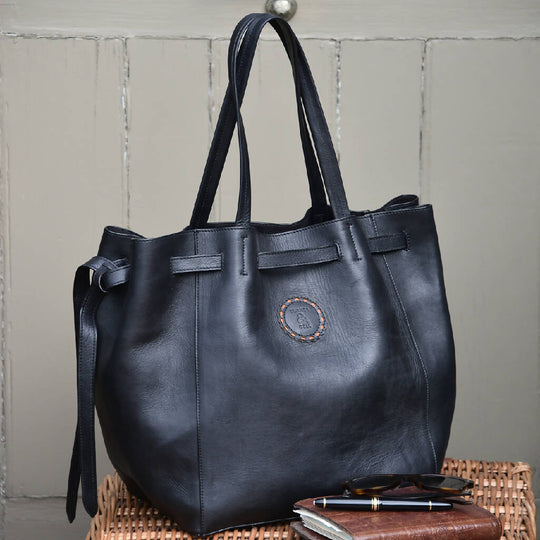Arran Leather Shopper