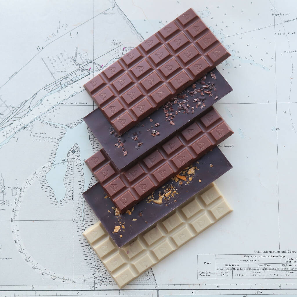 "Navy & Gold" Chocolate Gift Box - Select Your Flavours