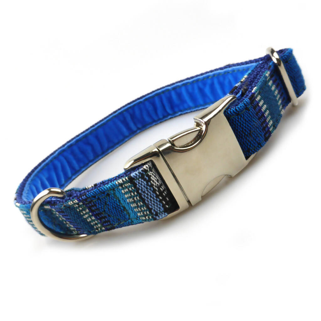 Bedouin Buckle Collar in Lapis Blue