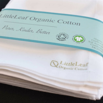 Leaf Handkerchiefs in 100% organic cotton