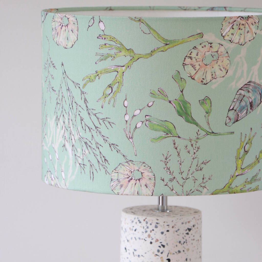 Coastal Cove Lampshade in Seafoam Green