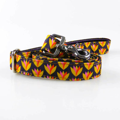 Lily Cup Standard Dog Lead in Yellow