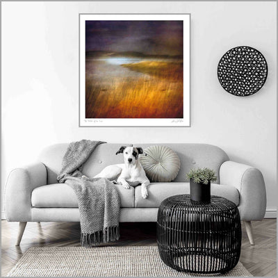 'Autumn Colours at Loch Stenness' - Large Print on Paper or Canvas