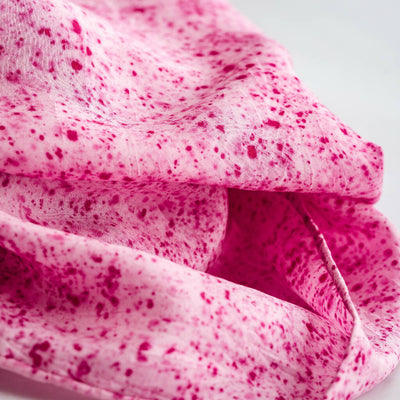 Light Pink Speckle Silk Scarf