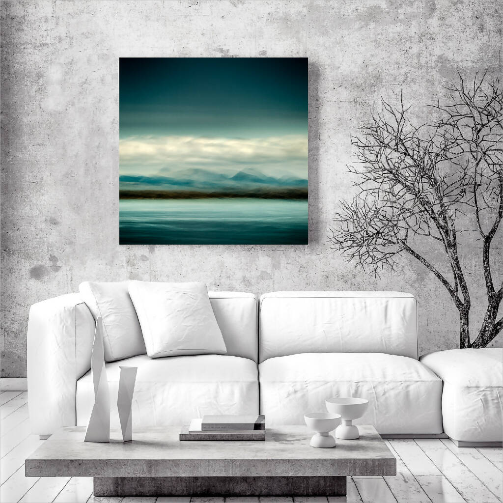 'On Distant Hills' - Large Print on Fine Art Paper or Canvas