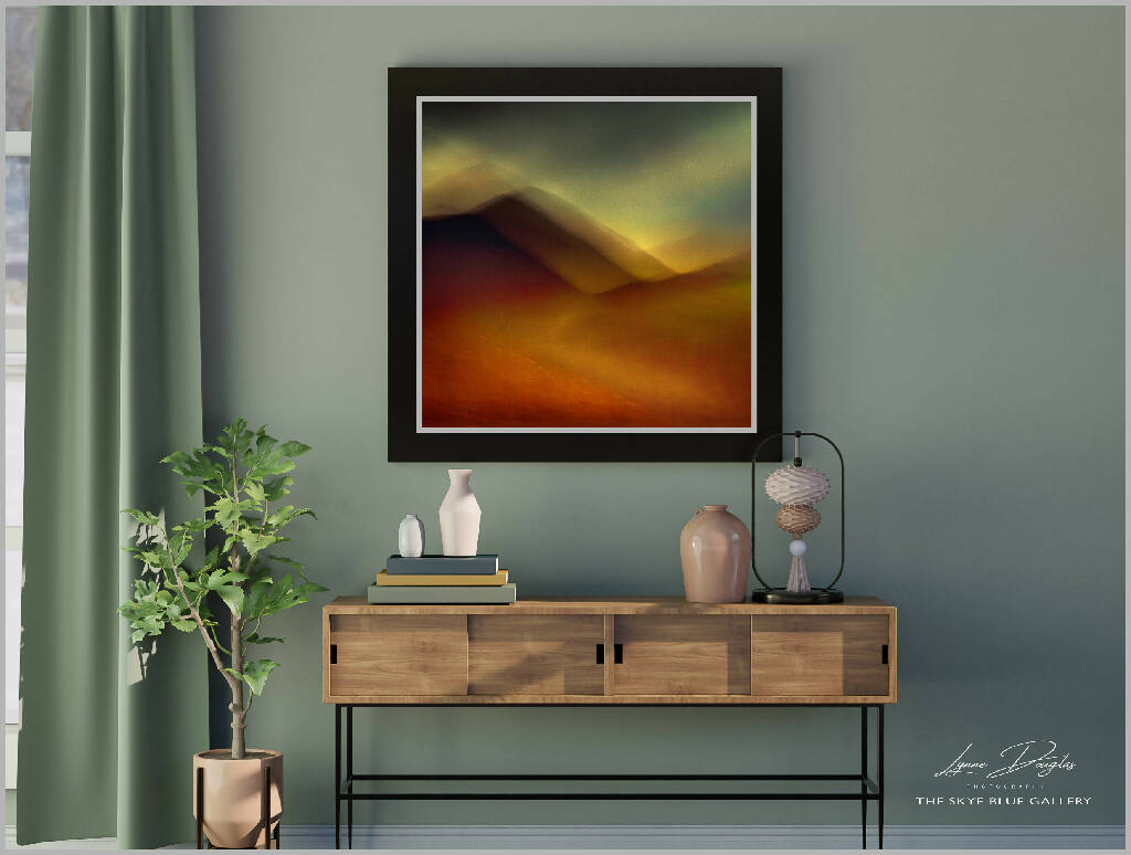 'The Hill Path' Large Print on Fine Art Paper or Canvas