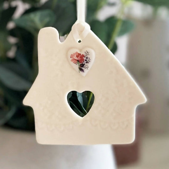 Porcelain Lace And Rose House Decoration