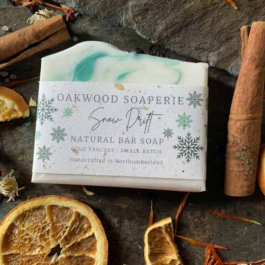 Snow Drift Handmade Christmas Soap