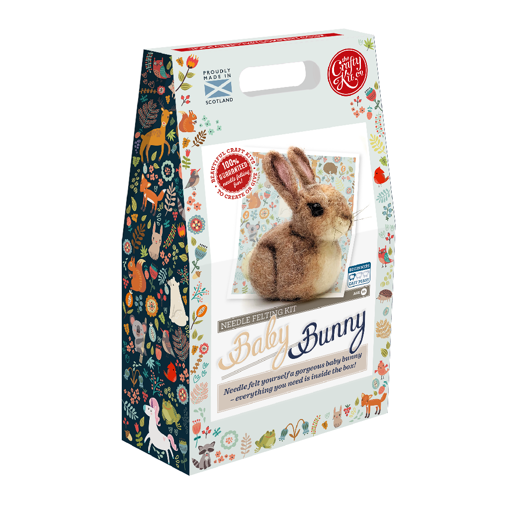 Baby Bunny Neede Felting Craft Kit