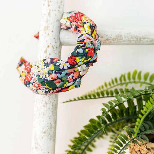 Liberty Classic Knot Headband - Thorpe C Print