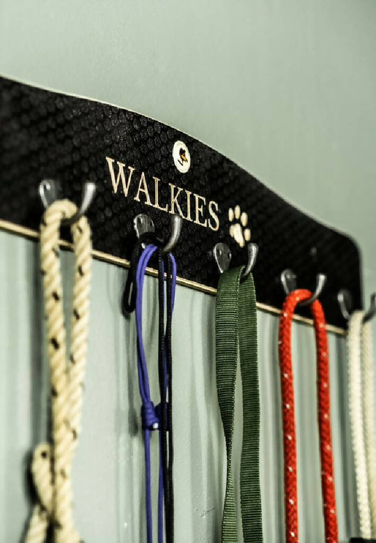 Wooden Dog Lead Rack