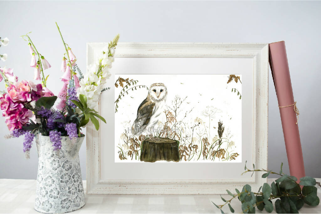 The Barn Owl Limited Edition Print