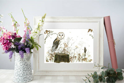 The Barn Owl Limited Edition Print