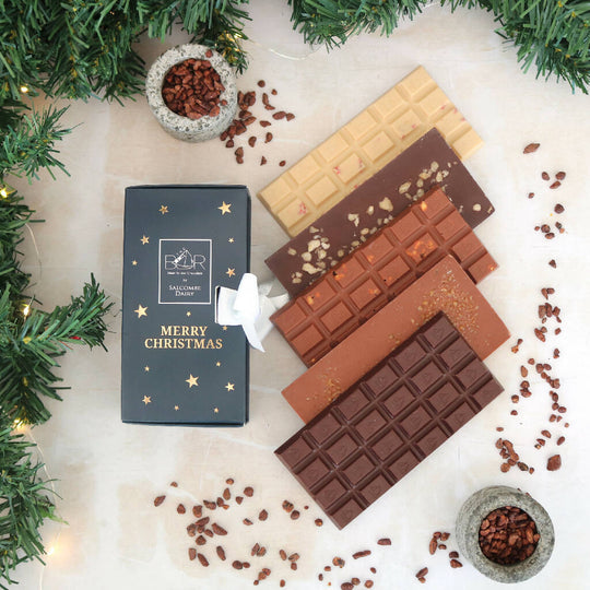 Christmas Navy Chocolate Gift Box - Select Your Flavours