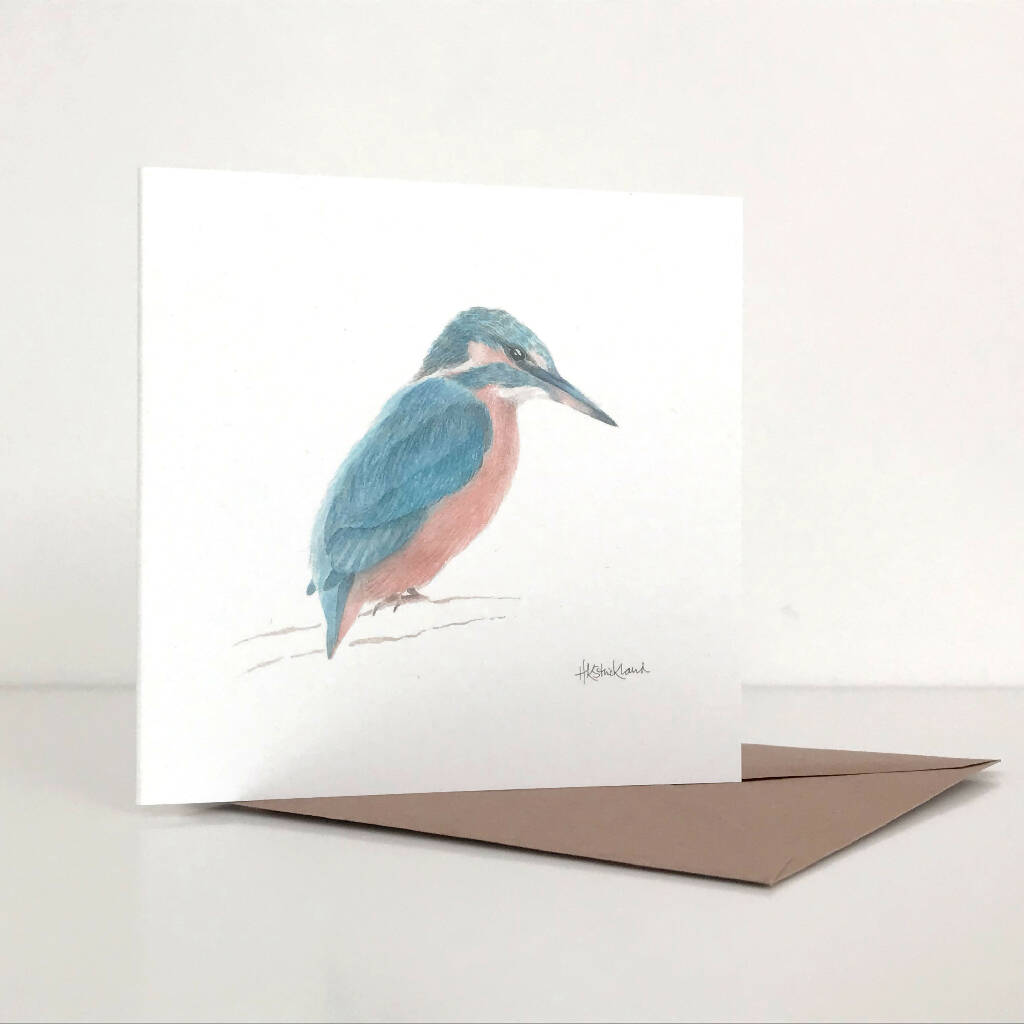 Kingfisher Greetings Card