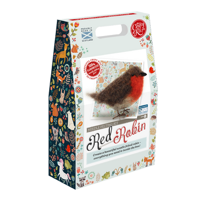 British Birds Robin Needle Felting Craft Kit